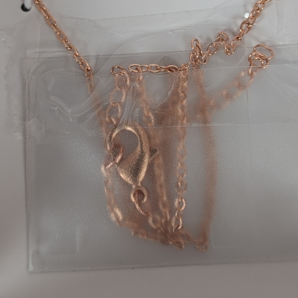 Disney Rose Gold Minnie Mouse Necklace - Picture 4 of 7